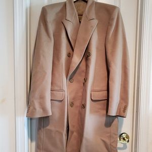 Italian Wool and Cashmere Blend Coat